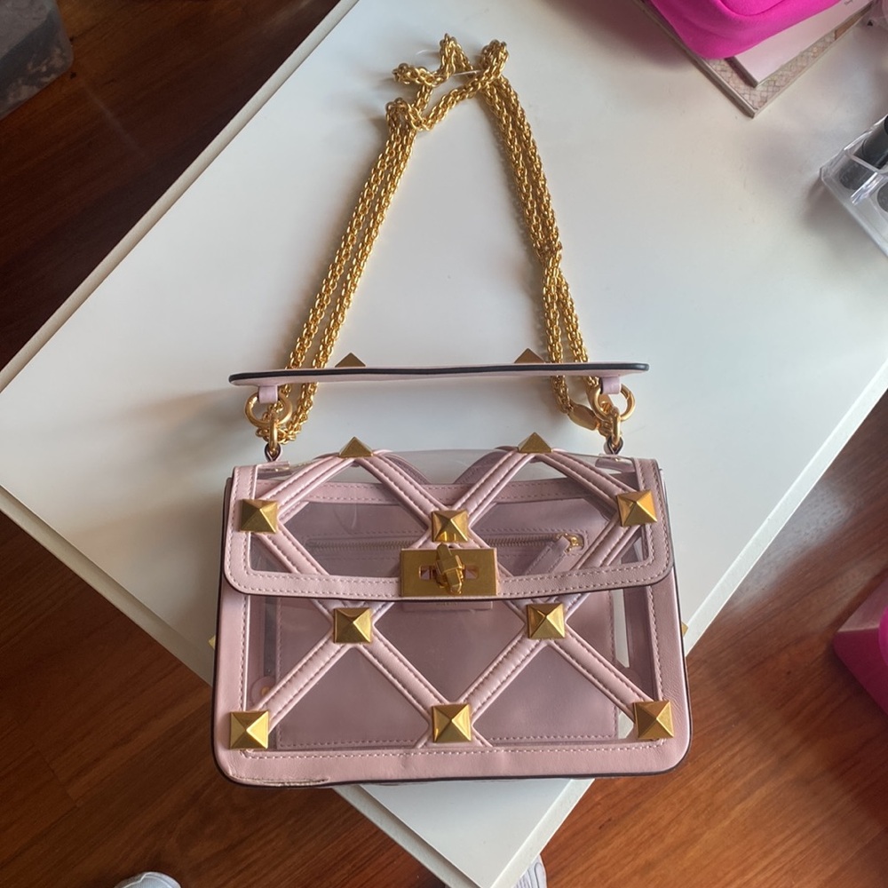 Valentino Garavani Roman Gold Stud Bag - Picture 13 of 13